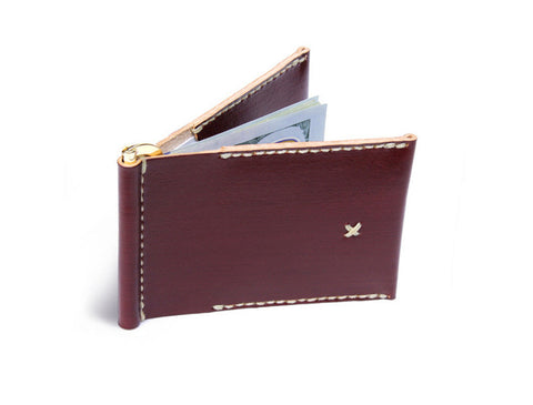 Flip Wallet in REDWOOD