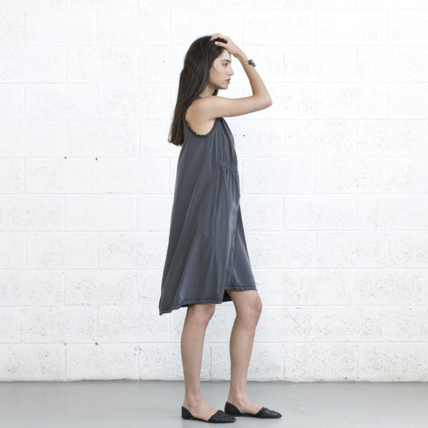 Flower Dress, Grey Naftul
