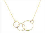 Gold Circle Necklace