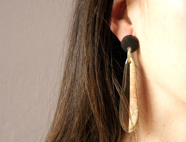 Gold Drop Earrings