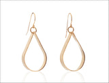 Gold Teardrop Earrings