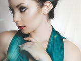 Feather Ear Cuff/Earring Laurie Fleming Jewellery
