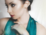 Crystal Thorn Studs Laurie Fleming Jewellery