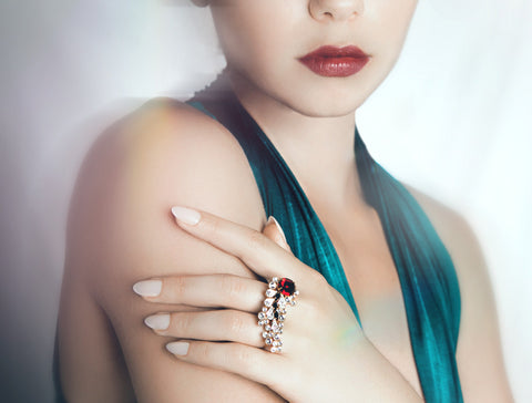 Gota De Aceite Double Ring