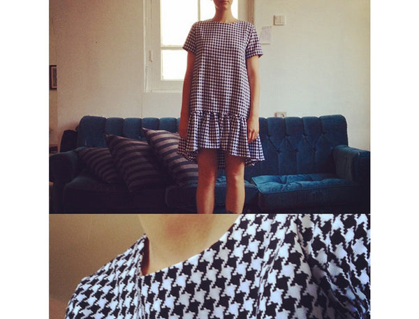 Houndstooth Amish Dress