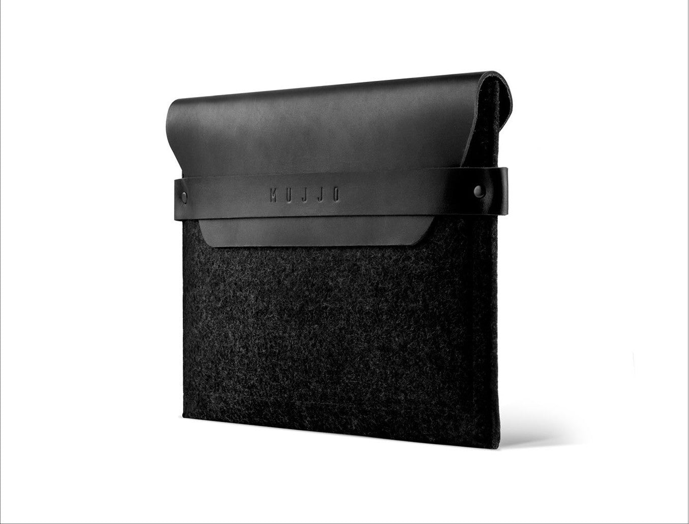 Handmade iPad Mini Envelope Sleeve - Black