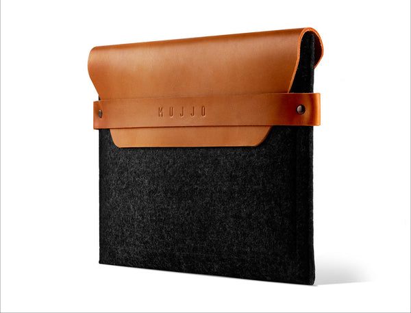 Handmade iPad Envelope Sleeve - Tan