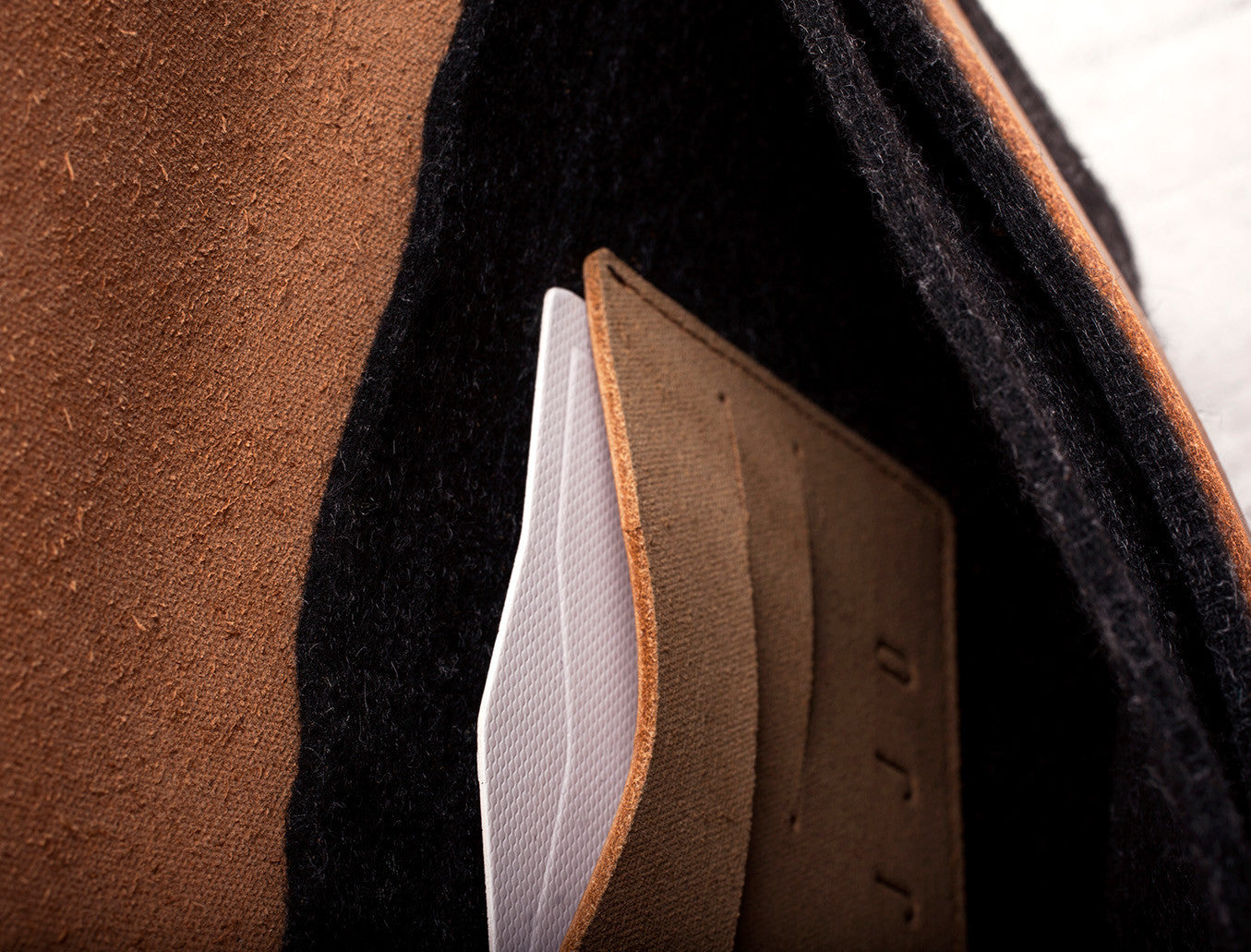 Handmade iPad Mini Envelope Sleeve - Tan