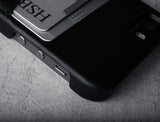 Handmade Leather iPhone 5(s) Wallet Case - Black