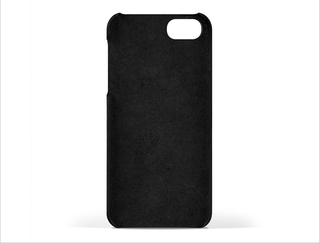 Handmade Leather iPhone 5(s) Wallet Case - Black