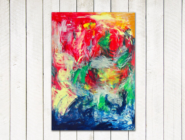 acrylic painting on canvas fest