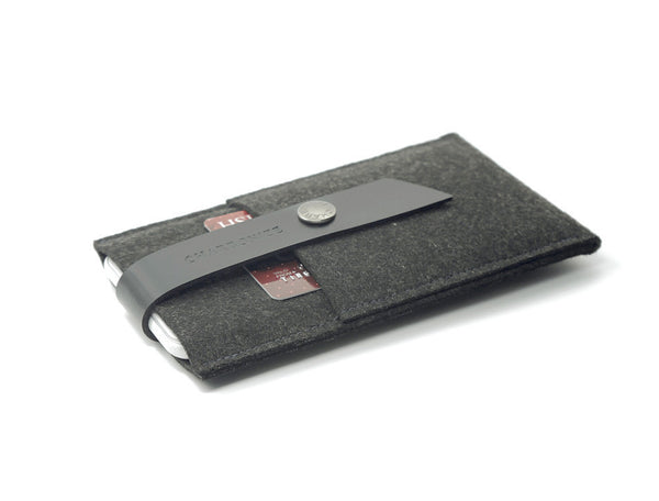 iPhone 6 Plus Wallet - Black Charbonize