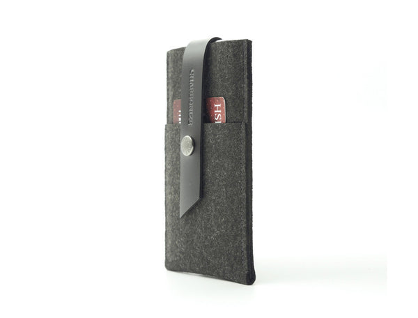 iPhone 6 Plus Wallet - Black Charbonize