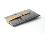 iPhone 6 Plus Wallet - Grey Charbonize