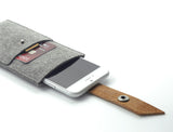 iPhone 6 Plus Wallet - Grey Charbonize