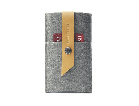 iPhone 6 Plus Wallet - Grey