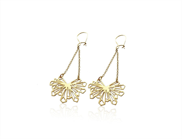 Large Kryptonite Earrings