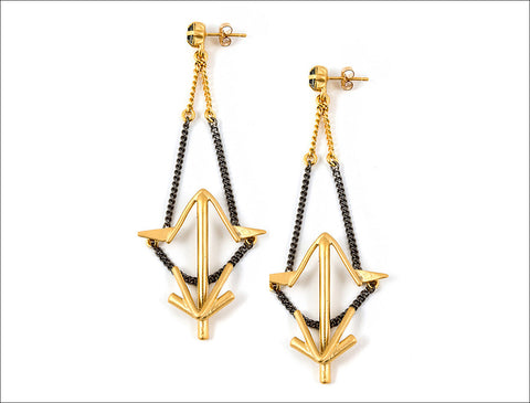 Leona Earrings Gold