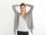 Love Cardigan, Light Grey Naftul