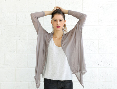 Love Cardigan, Light Grey