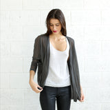 Love Cardigan, Dark Grey Naftul