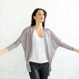 Love Cardigan, Light Grey Naftul