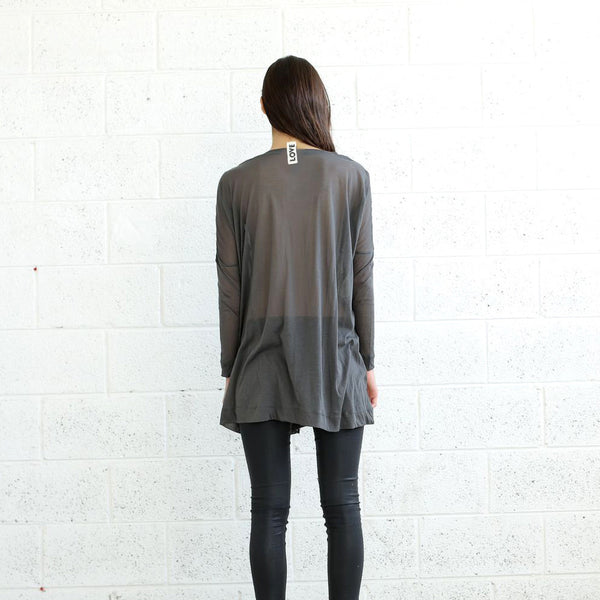 Love Dress, Dark Grey Naftul