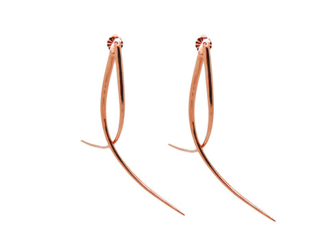 Mammout Earrings (Rose-Gold Vermeil)