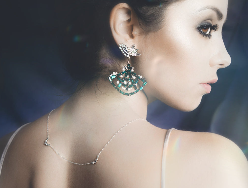 Feather Necklace Laurie Fleming Jewellery