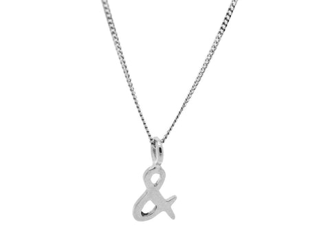 & - What? Pendant (Silver)