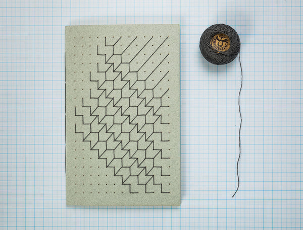 Embroidered A5 Sketchbook