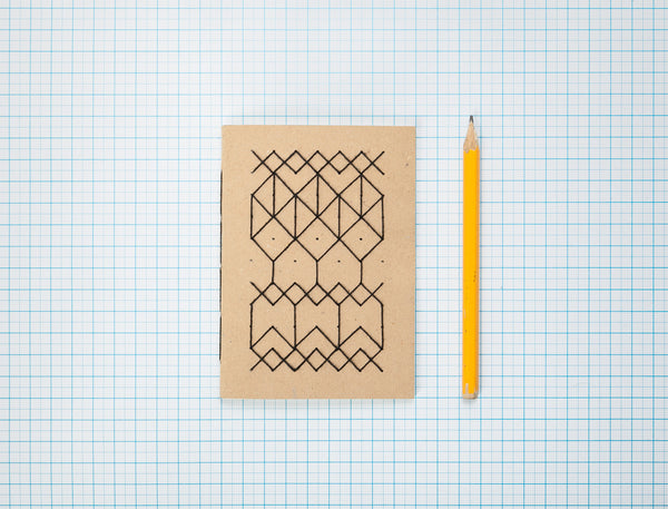 Embroidered A6 Sketchbook