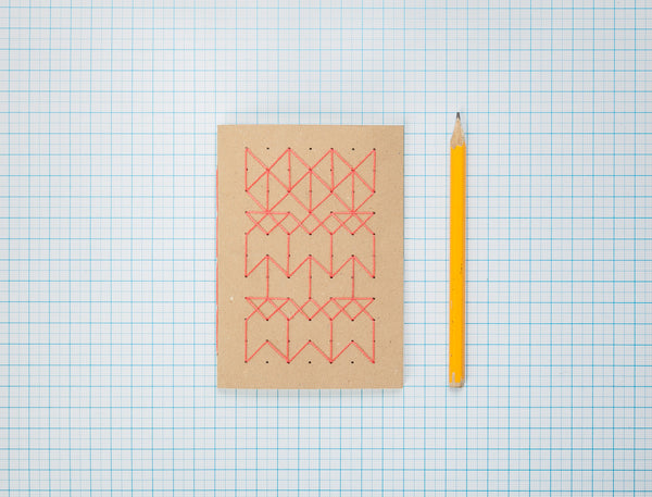 Embroidered A6 Sketchbook
