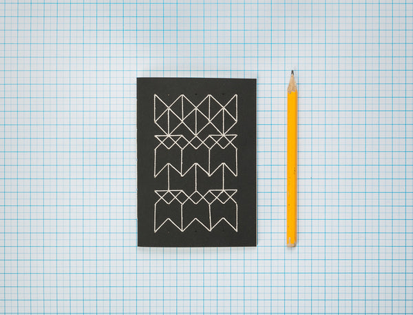 Embroidered A6 Sketchbook