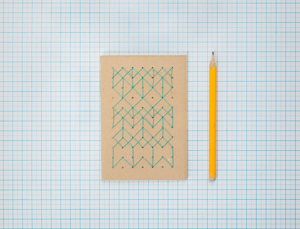 Embroidered A6 Sketchbook