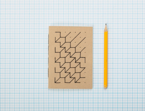 Embroidered A6 Sketchbook