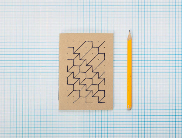 Embroidered A6 Sketchbook