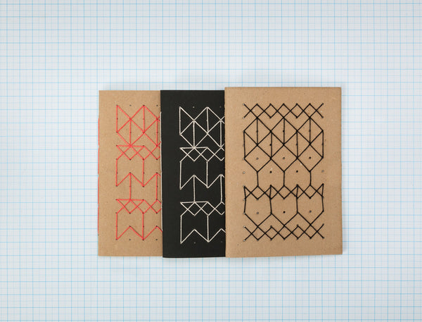 Embroidered A6 Sketchbook