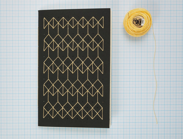 Embroidered A5 Sketchbook