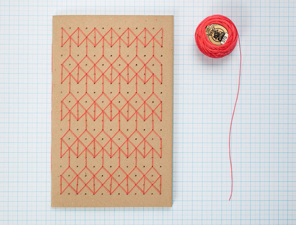 Embroidered A5 Sketchbook