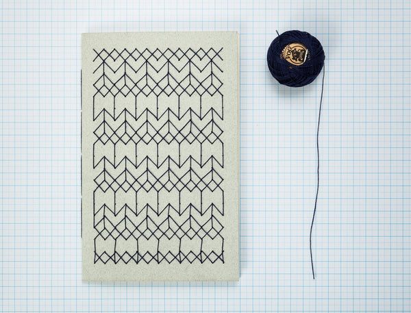 Embroidered A5 Sketchbook