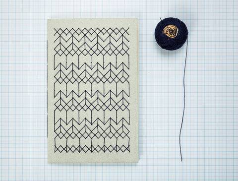Embroidered A5 Sketchbook