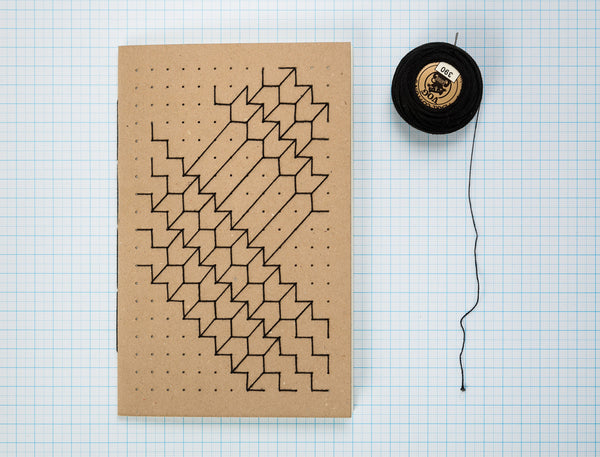 Embroidered A5 Sketchbook