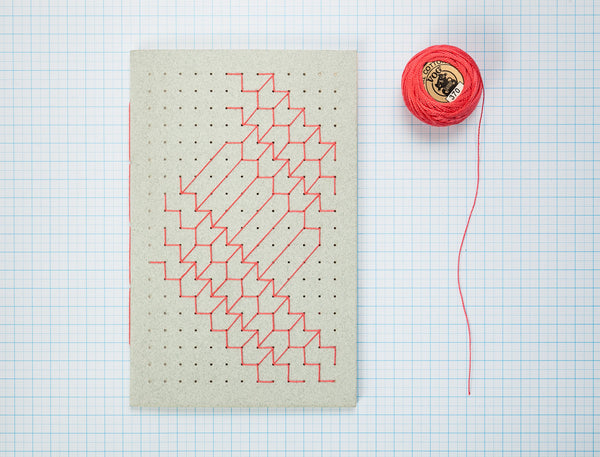 Embroidered A5 Sketchbook