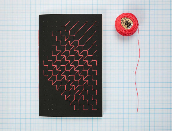 Embroidered A5 Sketchbook