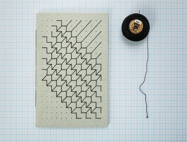 Embroidered A5 Sketchbook