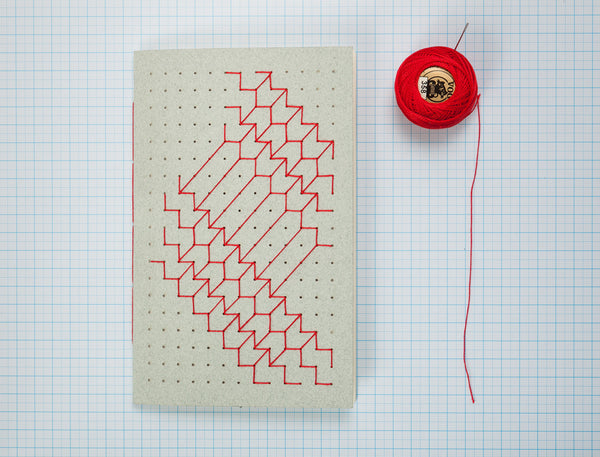 Embroidered A5 Sketchbook