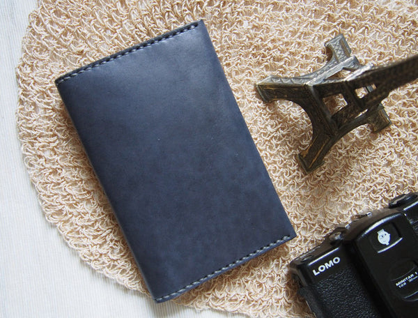 Handstitched Leather Personalized Passport Case