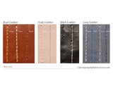 Handstitched Leather Personalized Passport Case