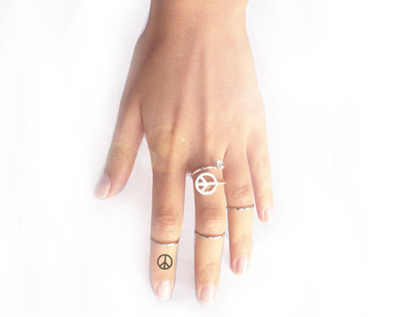 peace tattoo